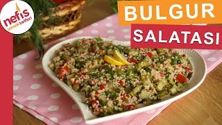 Bulgur Salatası  Salata Tarifleri  Nefis Yemek Tarifleri [upl. by Marquita]