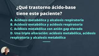 ACIDOSIS METABOLICA ABORDAJE CASO CLINICO [upl. by Amadus]