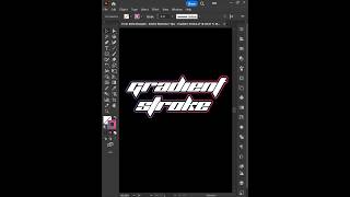 Adobe Illustrator Tips 2024  How to make Gradient Stroke ducthangds illustratortutorial [upl. by Lil]