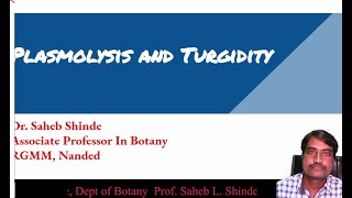 Plasmolysis and Turgidity [upl. by Ahsirtap]