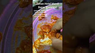 ZAFRAN Hotel Mandi bazar warangal [upl. by Paley]