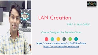 6 Lan Creation Part1  How to create Cable  Computer networking [upl. by Yrro806]