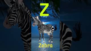 Words start with letterZkidslearning abcd viralvideo atozalphabets aforapple shorts [upl. by Bessy]