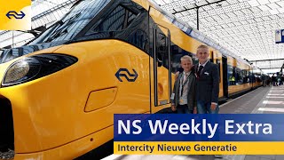 DIT is de NIEUWE INTERCITY rondleiding en reacties  NS Weekly Extra [upl. by Wayne]