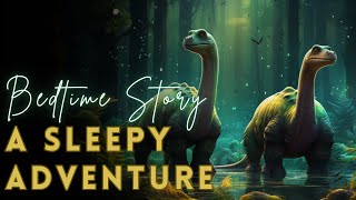 A Relaxing Bedtime Story with RAIN  A Sleepy Adventure with Dinosaurs 🦖  Sleep Storytelling [upl. by Eivlys]