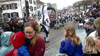 CH  4153 Reinach Schweiz Fasnacht 2024 [upl. by Naimed859]