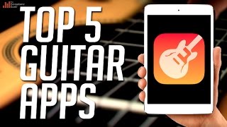 Top 5 iOS Guitar Apps 2017 [upl. by Ennovyahs]