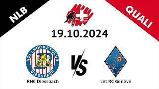 Highlights Rollhockey NLB  RHC Diessbach II vs Jet RC Genève [upl. by Lavro632]