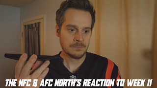 The NFC amp AFC Norths Reaction to Week 11 [upl. by Ggerc]