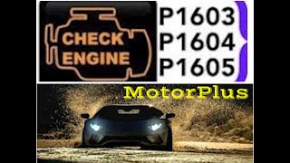 How To Fix P1604 startability malfunction  P1605 rough idling Toyota  Complete Solution [upl. by Benge85]