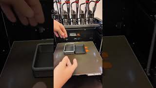 Prusa XL printing a single object using a combination of PLA TPU and PETG materials [upl. by Letnahs]