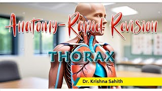 Anatomy of Thorax Rapid Revision  Dr Krishna Sahith [upl. by Oreste]