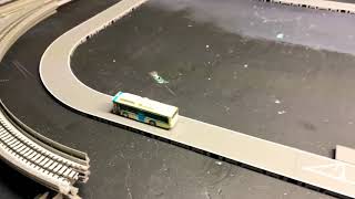 Tomytec n scale bus system [upl. by Sidalg]