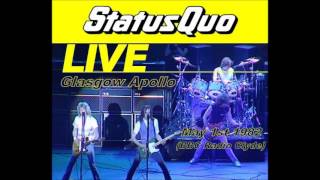 Status Quo Live Glasgow 1982 Broadcast on Radio Clyde [upl. by Luahs429]