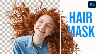 PHOTOSHOP Secrets to Selecting Hair Like a Pro [upl. by Michal]