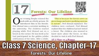 Class 7 Science Chapter 17  NCERT  Forests Our Lifeline [upl. by Keryt]