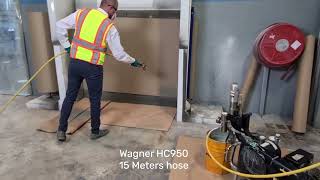 Wagner HC950 Spray MasterProtect 1812 [upl. by Nonregla]