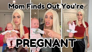 Mom Finds Out Youre PREGNANT  Full Episode  mikaelahappas 🌈 FUNNY POV TIKTOK STORYTIME [upl. by Sherye]