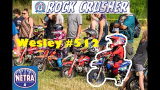 Adventures of the PeeWee Rider NETRA Rock Crusher 2024 PeeWee5 Wesley 512 [upl. by Reginnej561]