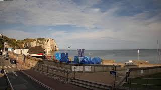 Webcam Etretat  La Mer à Boire [upl. by Ratcliff]