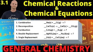 31 Chemical Reactions amp Chemical Equations  General Chemistry [upl. by Leunas]