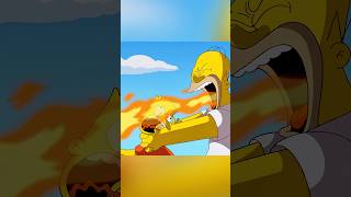 Homer Breathes Fire at Bart 🤣😂 simpsons shorts [upl. by Wachter]