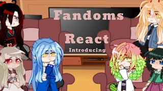 fandoms react introduction first react power yashiro Wei Ying mitsuri maomao discontinued [upl. by Aciria844]