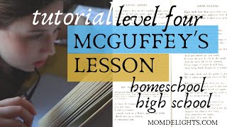 Homeschool High School With McGuffey Tutorial part four [upl. by Durand]