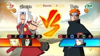 Jiraiya vs Pain [upl. by Aratahc]