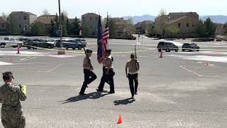 Damonte Ranch High School NJROTC County Finals Competition 1st Place [upl. by Cottrell]