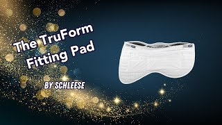 The TruForm Fitting Pad by Schleese Saddlery [upl. by Olia]