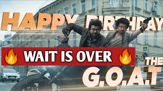 Thalapati Vijay the goat  the goat trailer  the goat teaser  vijay the goat movie  the goat life [upl. by Laehcar]