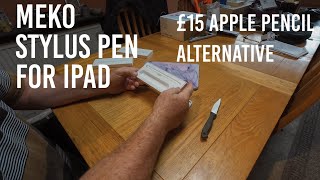 Meko stylus pen for iPad Great alternative to Apple Pencil [upl. by Hilliary96]