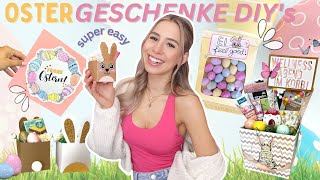 DIY OSTERGESCHENKE 🐥schnelle und einfache Geschenkideen und Deko zu Ostern 2023  Cali Kessy [upl. by Kooima87]