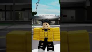 KIND MAN HELPS HOMELESS PERSON ON ROBLOX 😇🙌 brookhavenrp shorts [upl. by Siramad895]