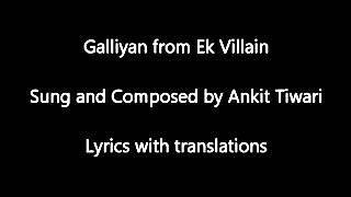 Teri galliyan lyrics full song [upl. by Ardried172]