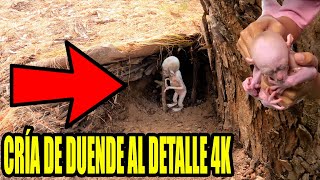 DUENDE SALE de su CASITA y se MUESTRA ante los HUMANOS por primera vez 95  Laguna Negra [upl. by Muhcon]