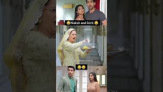 Naksh and kirti romance 💒😂💖💗🌼🌺short 139200 yrkkhnaira yrkkh naira kirti shortviralvideo [upl. by Alamap]