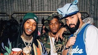 Chris Brown French Montana Tory Lanez Diddy amp more link up with Drake to turn up for his birthday [upl. by Maurilia]