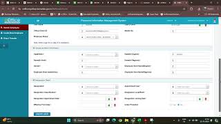 Employee Add in Eoffice [upl. by Romo]