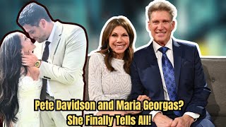 Bachelor Nation’s Maria Georgas Addresses Pete Davidson Romance Speculation – Shocking Answer [upl. by Lilian]