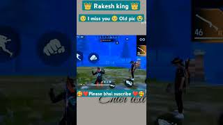 💔Free fire 🥰lover old pic 🥺💔 video rakesh king 👑 geming shorts 💔 video please bhai suscribe 👍💯 [upl. by Pollitt189]