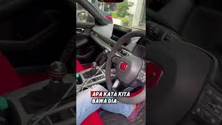 Steering alcantara FL5 kedaiwrapkereta fullwrapping fl5 fl5typer civictyper reviewkereta [upl. by Nnaeirrac]