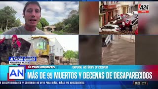 🔴 TRAGEDIA EN VALENCIA inundaciones históricas sacuden el Mediterráneo [upl. by Ahsenac759]