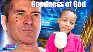 Golden Buzzer Reaction Judges in Tears over Goodness of God🙌🌟 [upl. by Lewanna]