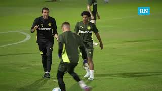 Erstes BVBTraining in Bangkok Klare Ansagen von Nuri Sahin [upl. by Alis]