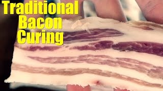 Traditional Bacon Curing No Nitrates  Just Salt [upl. by Cumings]