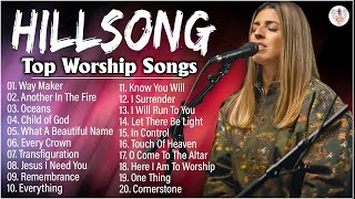 WAY MAKER 🙏TOP 20 Hillsong Worship Best Praise Songs Collection 2023Top Hillsong Songs [upl. by Ahsieki]