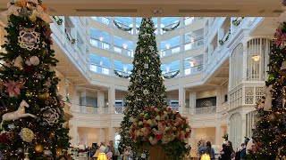 The Grand Floridian Resort Lobby Tour disney grandfloridian [upl. by Takashi743]