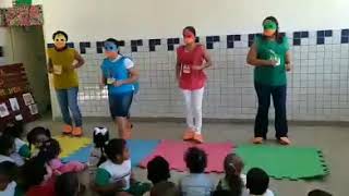 O Patinho Colorido Apresentação Educação Infantil [upl. by Dicks]